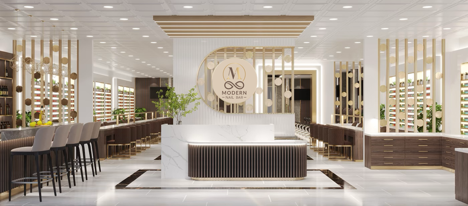 Modern Nail Bar logo
